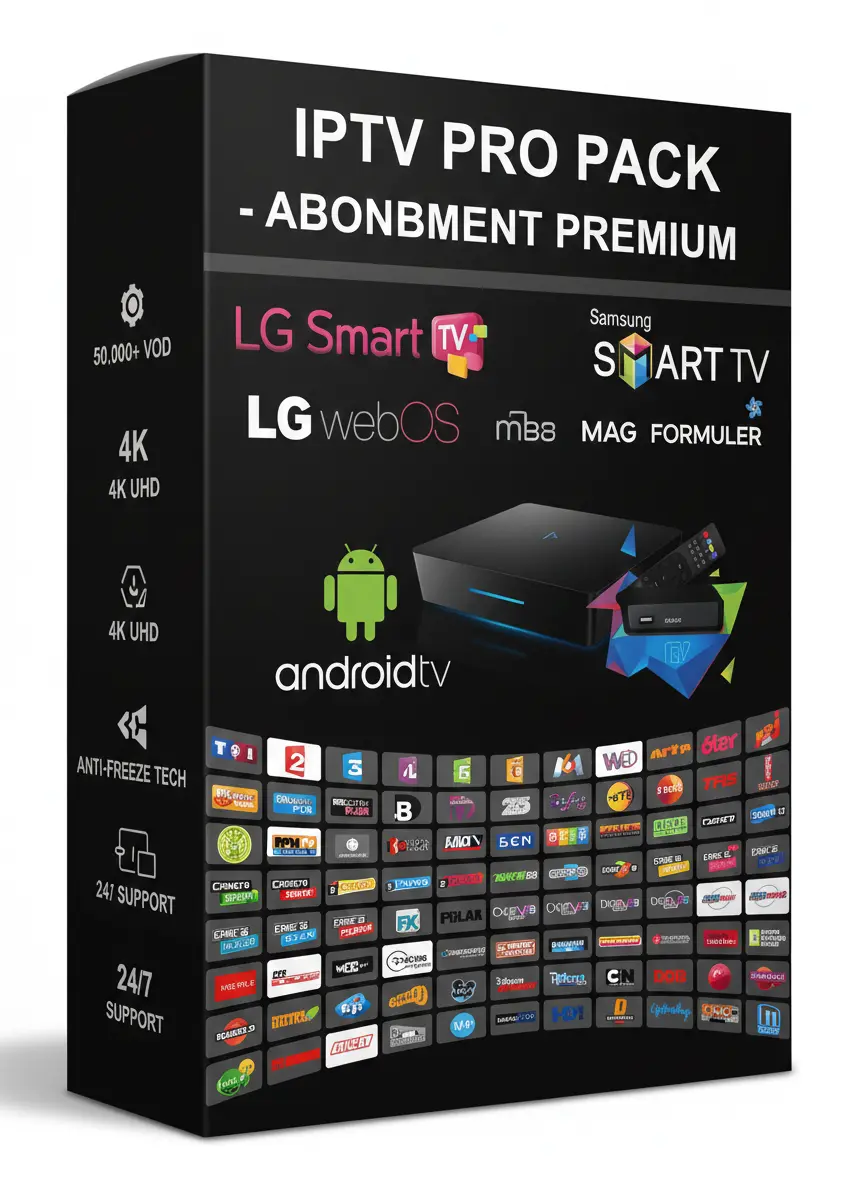 Abonnement IPTV 12 mois